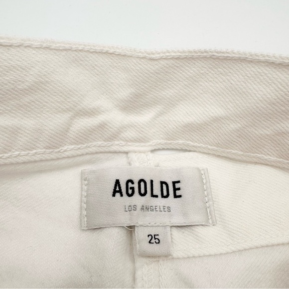 AGOLDE Broken Waistband Jeans in Milkshake - Picture 12 of 16